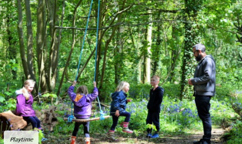 “Bluebells & Fairies” Birthday Party Fun at Seeley Copse, Chichester