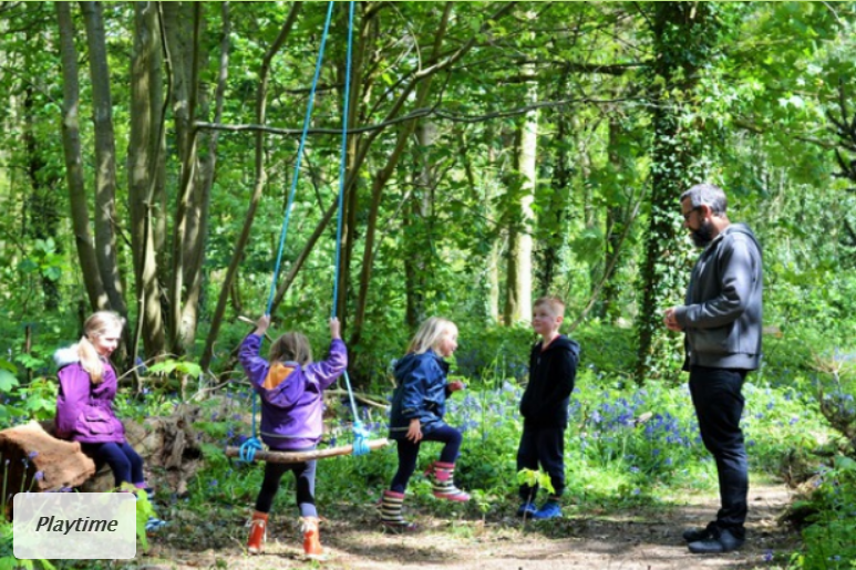 “Bluebells & Fairies” Birthday Party Fun at Seeley Copse, Chichester